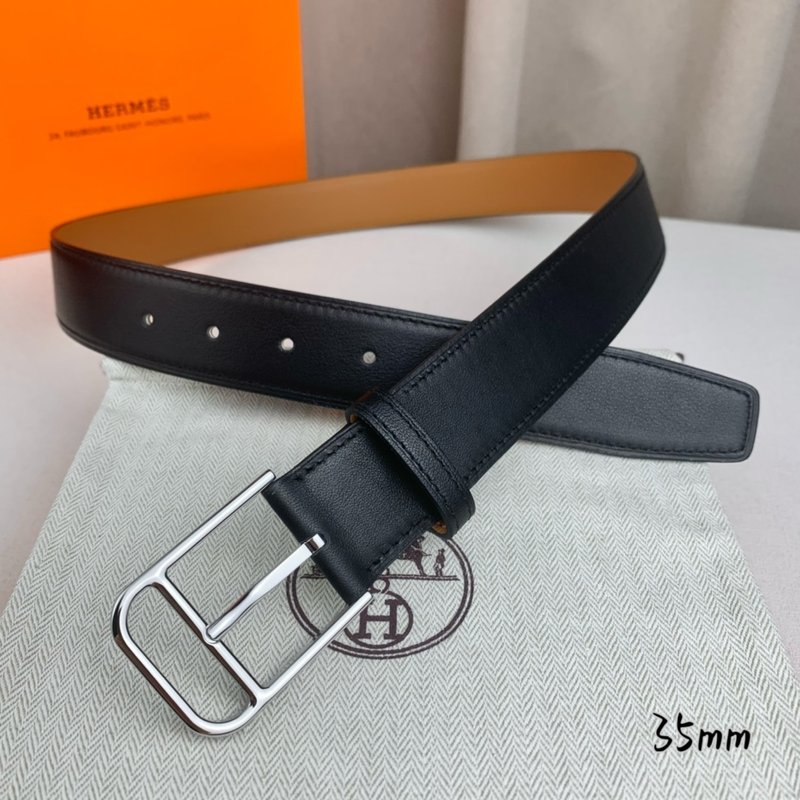 에르메스 뉴 핀 버클 소가죽 벨트 35mm 001-177234