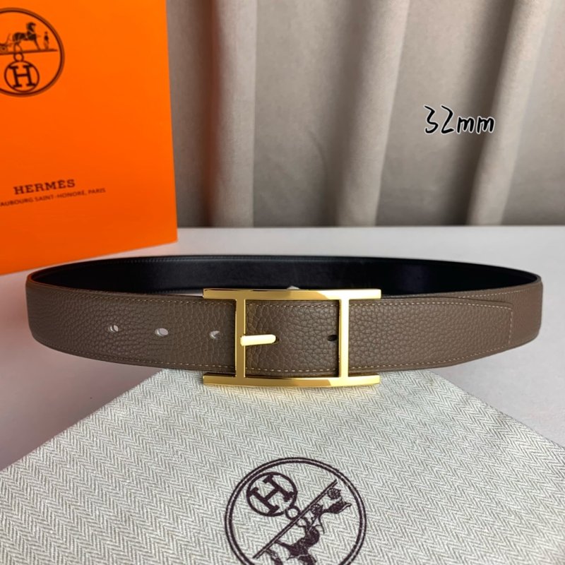 에르메스 양면 핀 버클 벨트 32mm 폭 001-177235