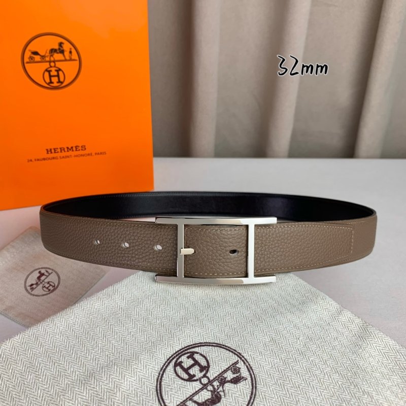 에르메스 양면 핀 버클 벨트 32mm 폭 001-177235