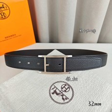 에르메스 양면 리치 그레인 핀 버클 벨트 001-177258