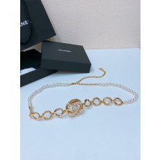 샤넬 24CC 메탈 CC 로고 웨스트 체인 001-177333
