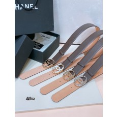 샤넬 24C 에나멜 오픈워크 메탈 버클 벨트 001-177360
