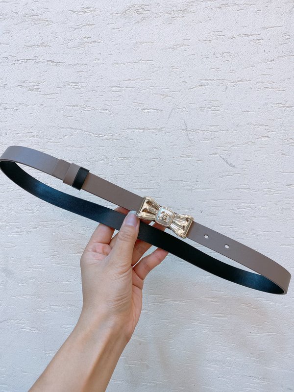 샤넬 23 년형 소가죽 벨트 2.0cm 폭 001-177398