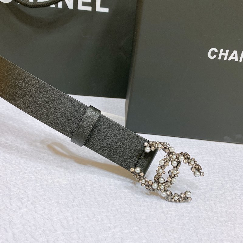 샤넬 23 시즌 자연스러운 주름 벨트 3.0cm 001-177411