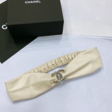 샤넬 광면 CC 양피 엘라스틱 벨트 001-177414