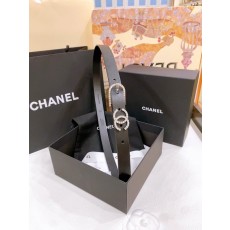 샤넬 라인스톤 핀 버클 송아지 가죽 벨트 001-177422