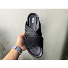 펜디 남성 블랙 슬라이드 001-177435