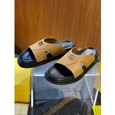 펜디 다이아고널 남성 레더 샌들 슬리퍼 001-177498