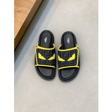 펜디 몬스터 패턴 블랙 슬리퍼 001-177504