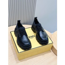 펜디 FENDI Force 시리즈 레더 슈즈 001-177563