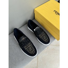 펜디 FENDI 남성 캐주얼 가죽 로퍼 001-177568
