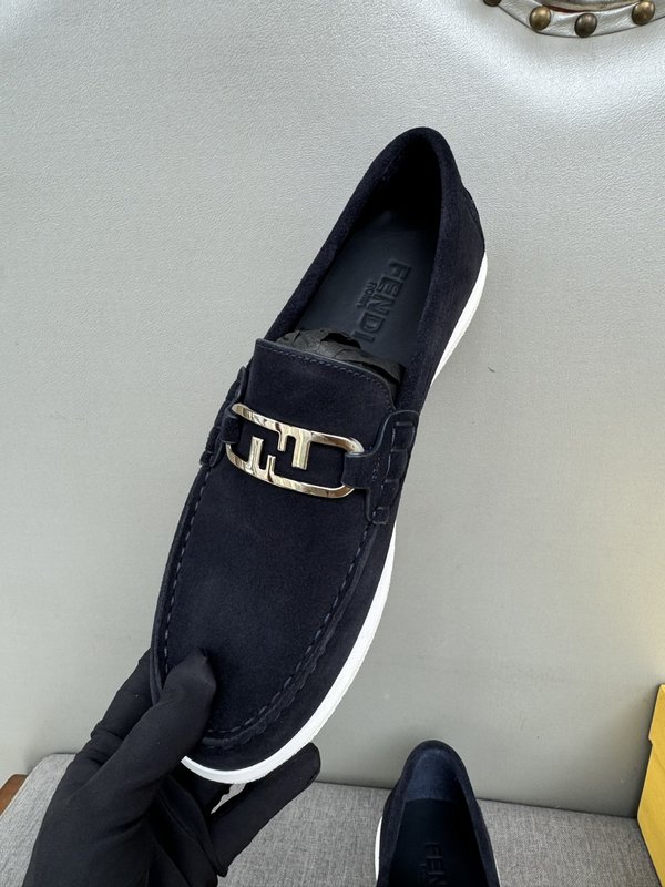 펜디 FENDI 남성 캐주얼 가죽 로퍼 001-177574