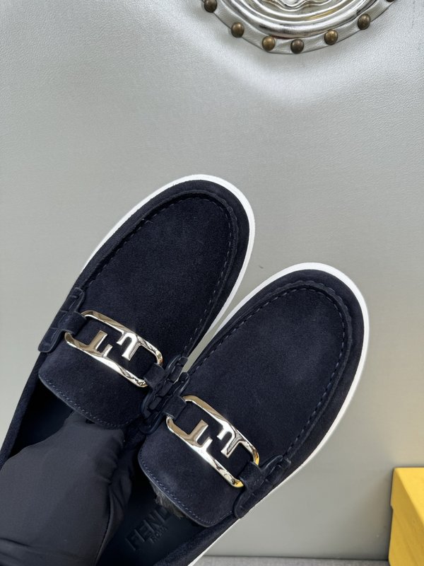 펜디 FENDI 남성 캐주얼 가죽 로퍼 001-177574