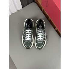 발렌티노 나파 송아지 가죽 통기성 운동화 001-177793