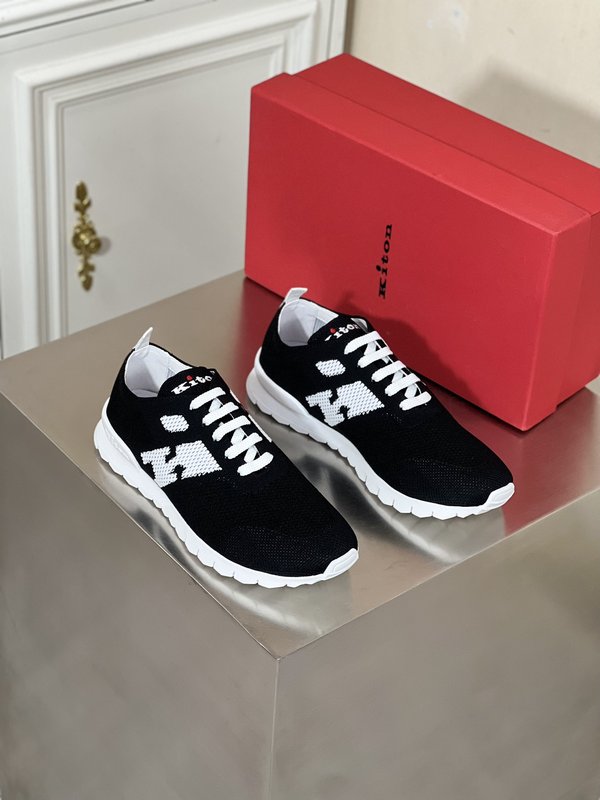 Kiton 남성 프리미엄 스포츠 캐주얼 슈즈 001-177808