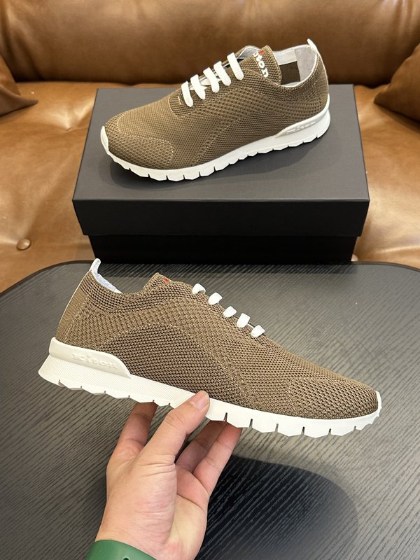 Kiton 남성 니트 소재 운동화 001-177839