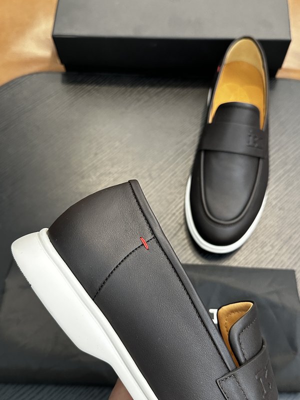 Kiton 남성 소가죽 캐주얼 슈즈 001-177874