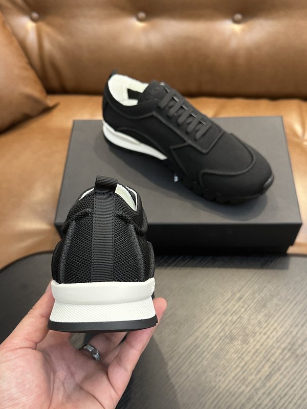 Kiton 남성 니트 소재 운동화 001-177912
