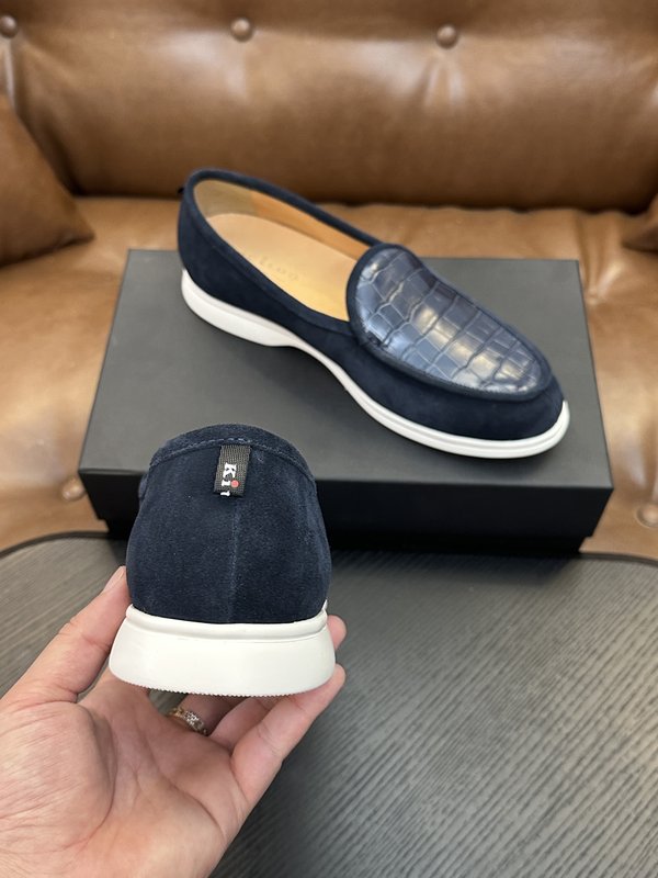 Kiton 남성 고급 소가죽 운동화 001-177943