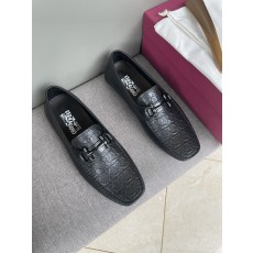 페라가모 남성 수제 가죽 로퍼 슈즈 001-178014