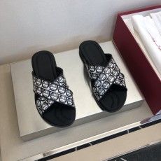 페라가모 남성 가죽 슬리퍼 001-178044