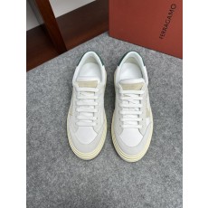페라가모 남성 레이싱 로우탑 캐주얼 슈즈 001-178059
