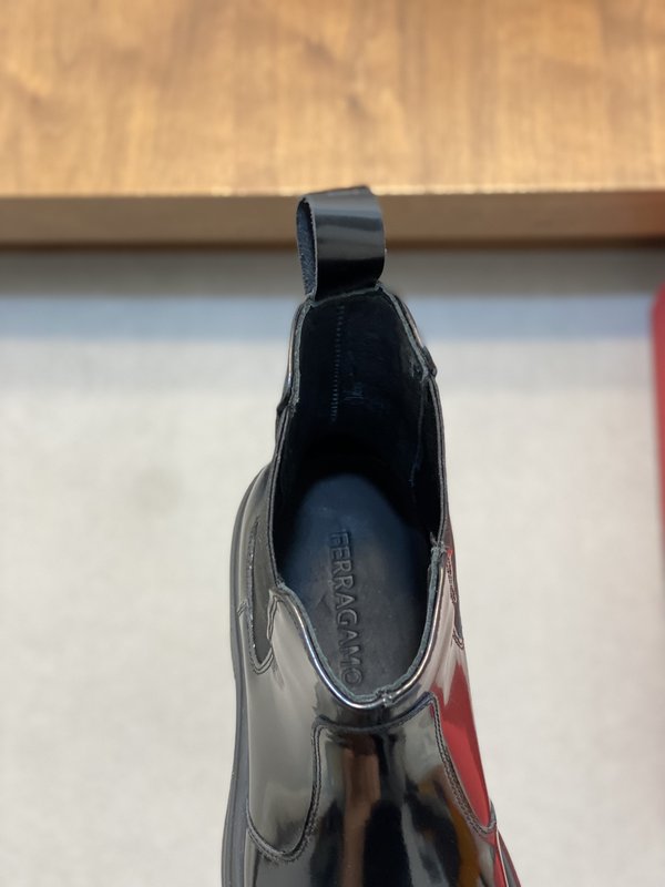 페라가모 남성용 가을 겨울 앵클 부츠 001-178061