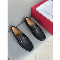 페라가모 남성 캐주얼 가죽 로퍼 수제화 001-178107