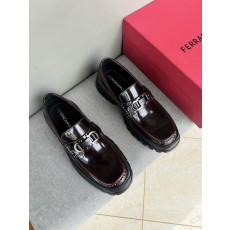 페라가모 레더 로퍼 슬립온 슈즈 001-178108