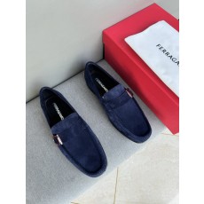 페라가모 남성 캐주얼 가죽 슬립온 로퍼 001-178115