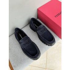 페라가모 남성 캐주얼 가죽 로퍼 슬립온 001-178127