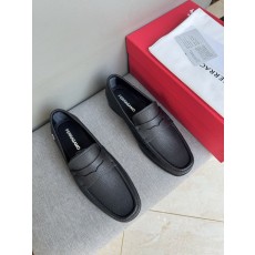 페라가모 남성 캐주얼 가죽 슬립온 로퍼 001-178145