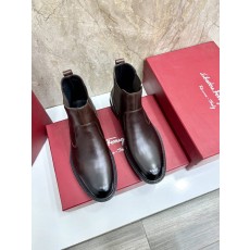 페라가모 남성 첼시 부츠 오리지널 품질 001-178187