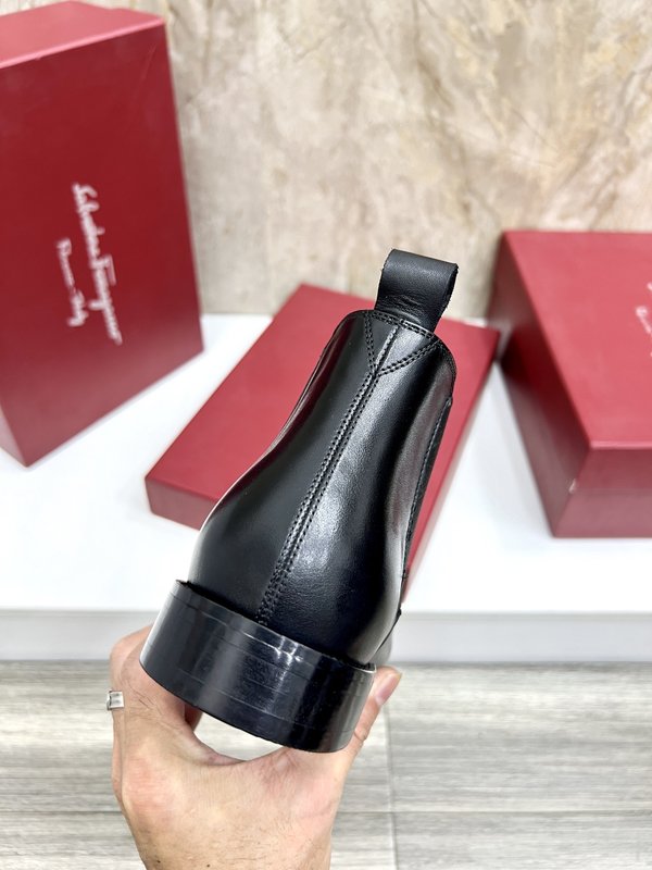 페라가모 남성 첼시 부츠 001-178203