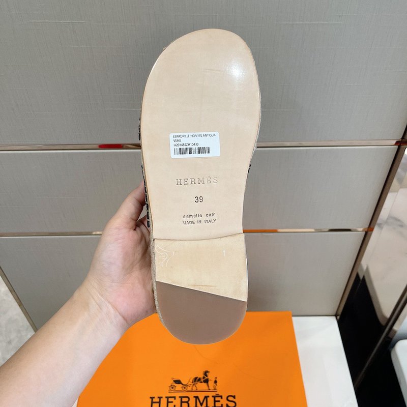 에르메스 안티구아 에스파드리유 샌들 001-178235