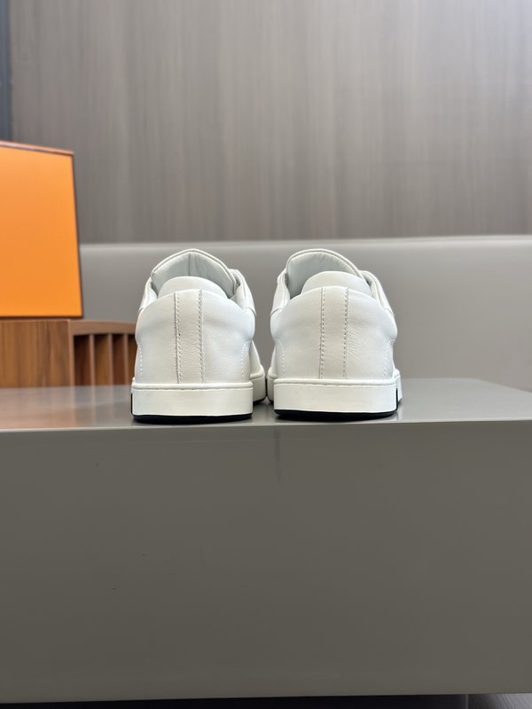 에르메스 나파 송아지 가죽 캐주얼 운동화 001-178411