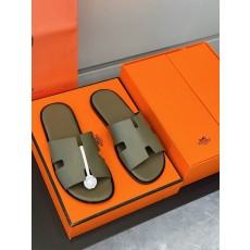 에르메스 클래식 남성 가죽 슬리퍼 001-178511
