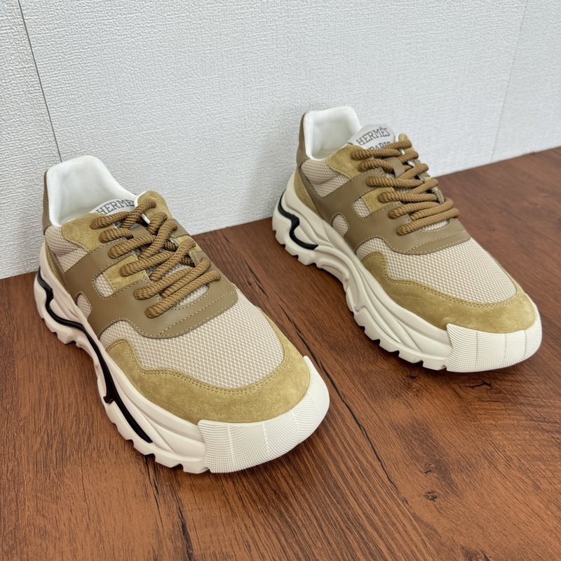 에르메스 남성용 두꺼운 밑창 운동화 001-178547