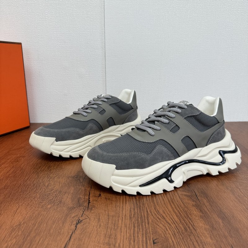 에르메스 남성용 두꺼운 밑창 운동화 001-178561