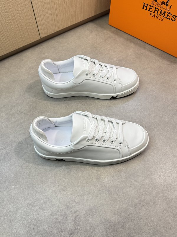 에르메스 나파 가죽 캐주얼 운동화 001-178563
