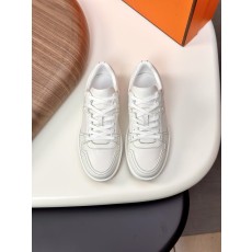 에르메스 남성 화이트 운동 캐주얼 슈즈 001-178632