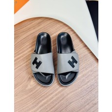 에르메스 신규 소가죽 미끄럼 방지 슬리퍼 001-178653