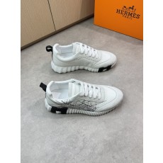 에르메스 프리미엄 나파 가죽 캐주얼 운동화 001-178655