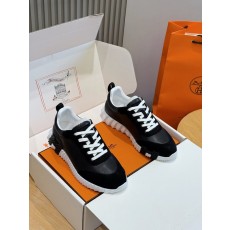 에르메스 남성용 가죽 스니커즈 복제품 001-178754