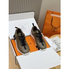 에르메스 남성 가죽 운동화 001-178878