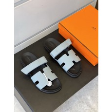 에르메스 H 로고 소가죽 캐주얼 샌들 001-178961