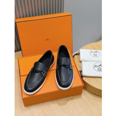 에르메스 이그나시오 남성 가죽 로퍼 001-178967