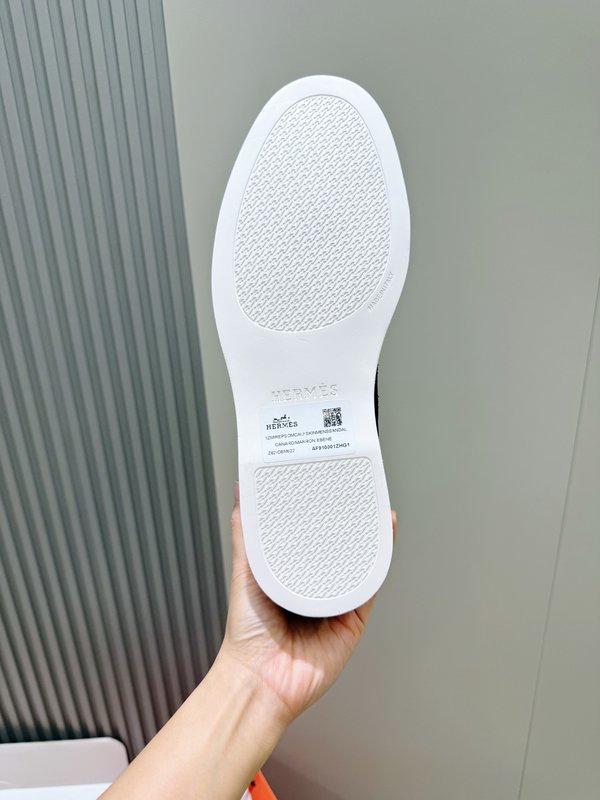 에르메스 잡 하이톱 스웨이드 캐주얼슈즈 001-178984