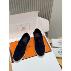 에르메스 Job 모델 스웨이드 로퍼 001-179009