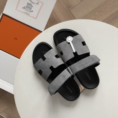 에르메스 엡솜 소가죽 기능성 샌들 001-179030